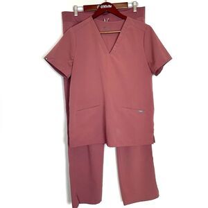 Figs Mauve Track Pants & Joggers